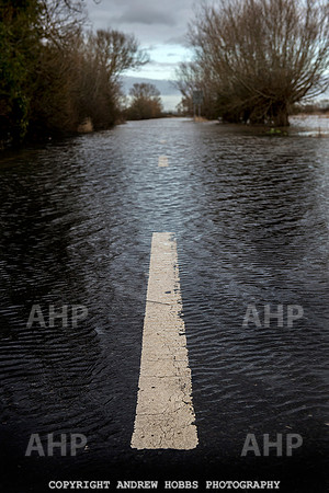 Flooding in Somerset, UK