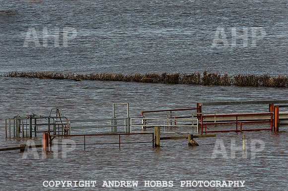 Flooding in Somerset, UK