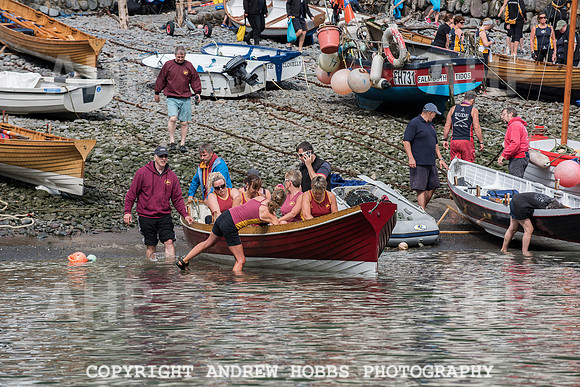 Clovelly Gig Rowing Regatta 2015 012