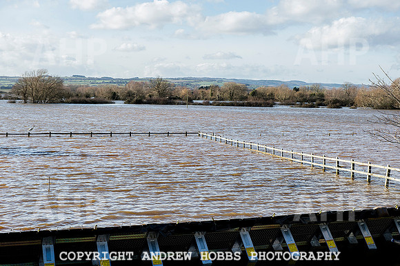 Flooding in Somerset, UK