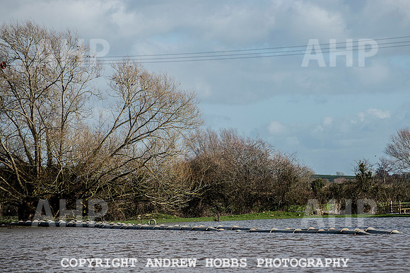 Flooding in Somerset, UK