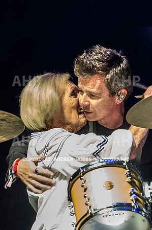 Mary Berry Rick Astley at Camp Bestival-5492