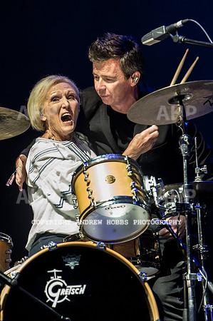 Mary Berry Rick Astley at Camp Bestival-5493