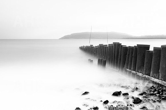 Porlock Weir - bales on moor-6873