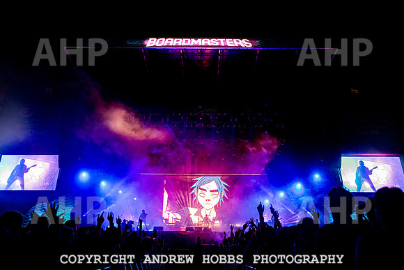 Gorillaz -  Boardmasters 2021-1578