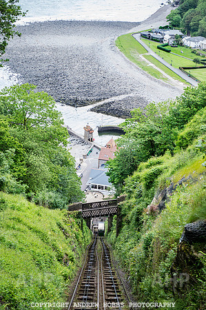 Lynton to Lynmouth Cliff Railway 004