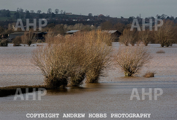 Flooding in Somerset, UK