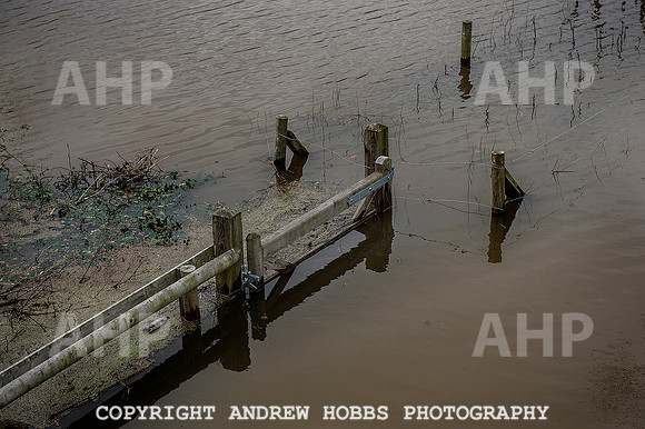 Flooding in Somerset, UK