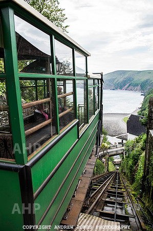 Lynton to Lynmouth Cliff Railway 007