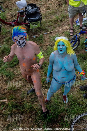 Exeter World Naked Bike Ride 002