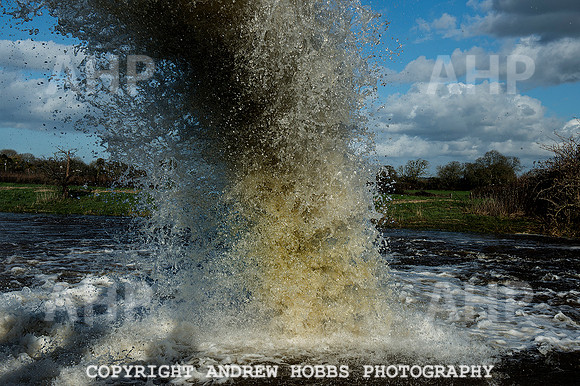Flooding in Somerset, UK
