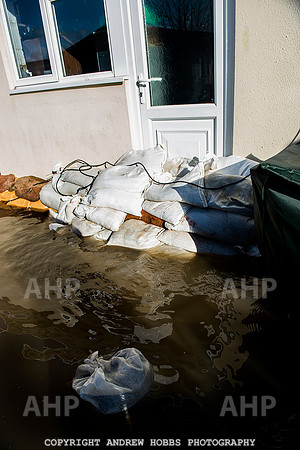 Flooding in Somerset, UK