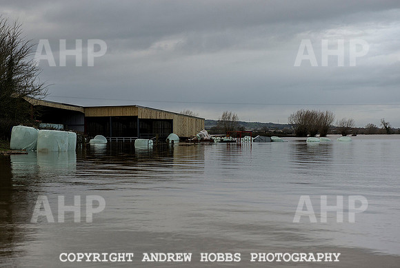 Flooding in Somerset, UK