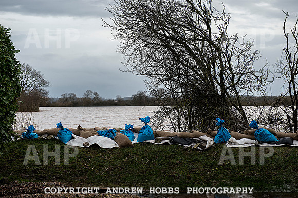 Flooding in Somerset, UK