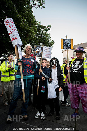 Minehead Badger Cull Protest_8663