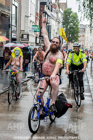 Exeter World Naked Bike Ride 011