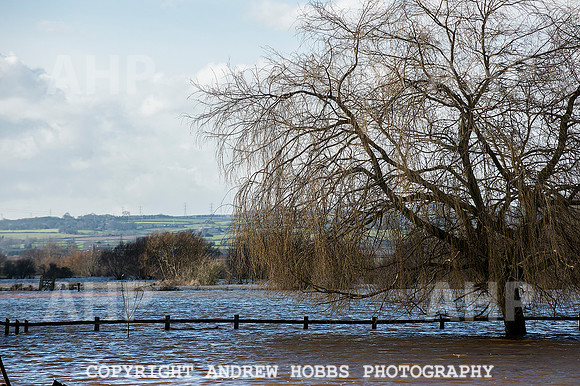 Flooding in Somerset, UK