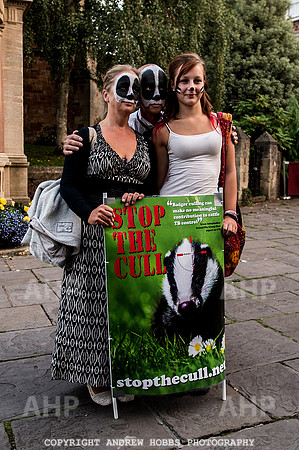 Minehead Badger Cull Protest_8662