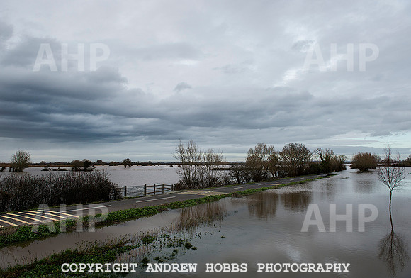 Flooding in Somerset, UK