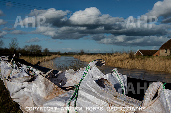 Flooding in Somerset, UK