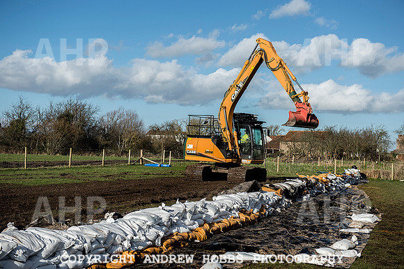 Flooding in Somerset, UK
